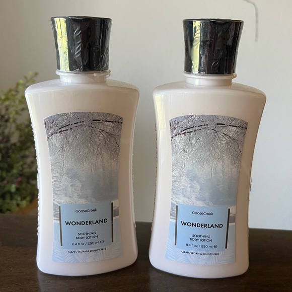 goose creek Skincare Two New Goose Creek Wonderland Scented